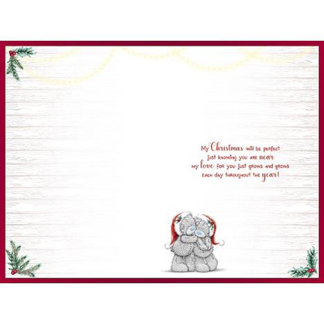 To My Husband Me to You Bear Christmas Card Extra Image 1